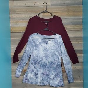 2 girls Justice shorts so 18/20